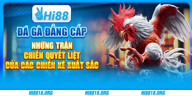 Đá Gà Đẳng Cấp – Những Trận Chiến Quyết Liệt Của Chiến Kê Xuất Sắc