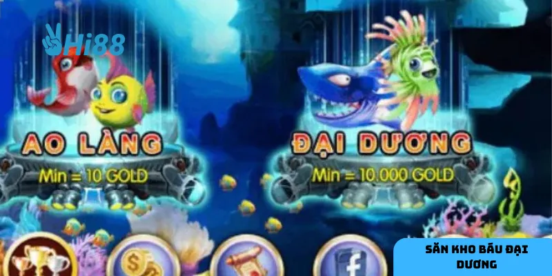 Tiêu diệt cá nhỏ trước giúp bạn duy trì nguồn đạn và tăng điểm tích lũy.