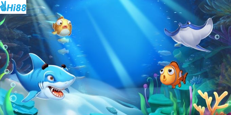 Chơi game bắn cá 3D tại nhà cái Hi88