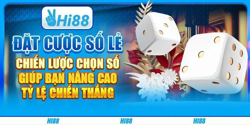 Đặt cược số lẻ: Chiến lược chọn số giúp bạn nâng cao tỷ lệ chiến thắng