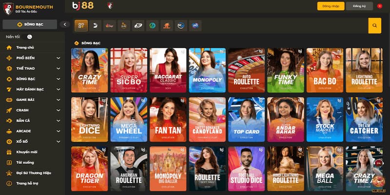 Các sảnh chơi BJ 88 hot nhất cho bạn tham gia