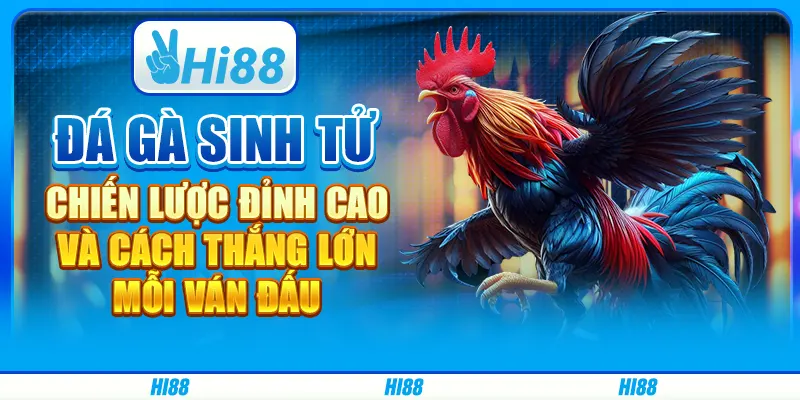 Đá Gà Sinh Tử: Chiến Lược Đỉnh Cao Và Cách Thắng Lớn Mỗi Ván Đấu